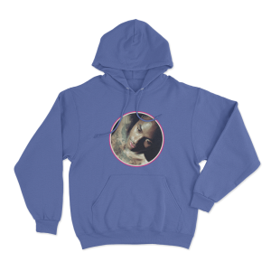 Oh Yeah Cover Unisex Hoodie Blue