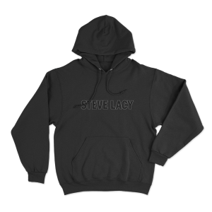 Steve Lacy Logo Unisex Hoodie Black