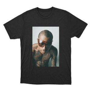 Steve Lacy Portrait Unisex T Shirt Black